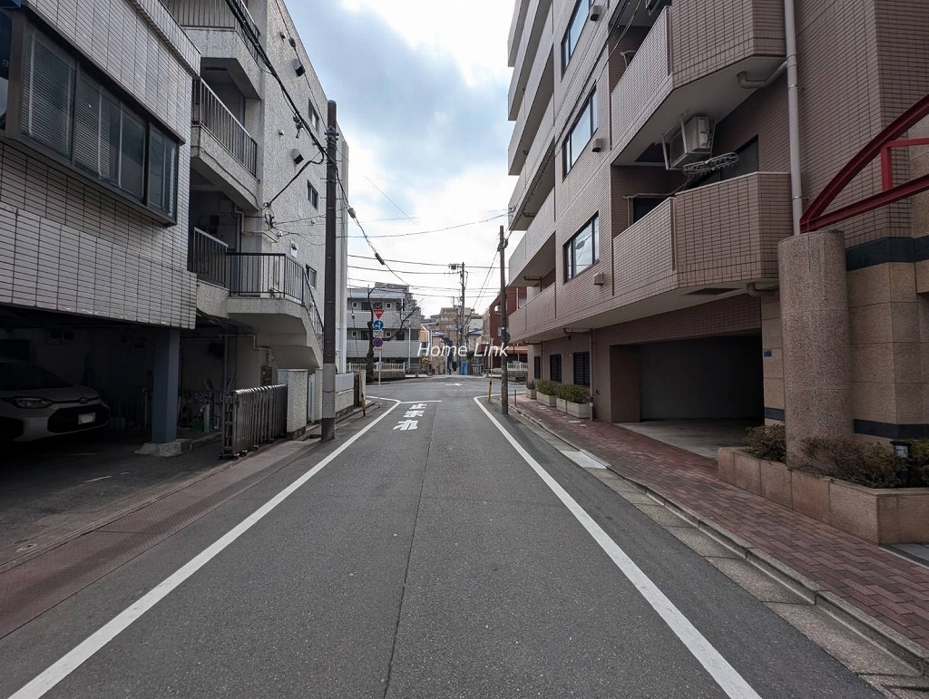 マイキャッスル板橋　東側 前面道路